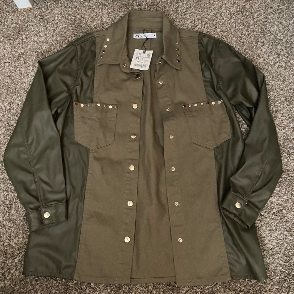 Zara military jacket